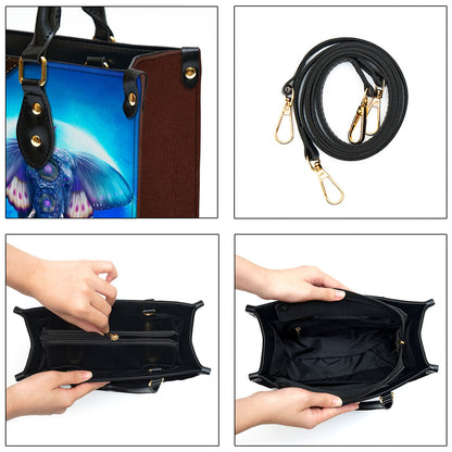 Personalized God Says You Are A Fabulous Grandma Leather Bag - Christian Pu Leather Bags For Women