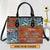 Personalized He Calms The Storms And Stills The Waves Unique Leather Bag - Christian Pu Leather Bags For Women