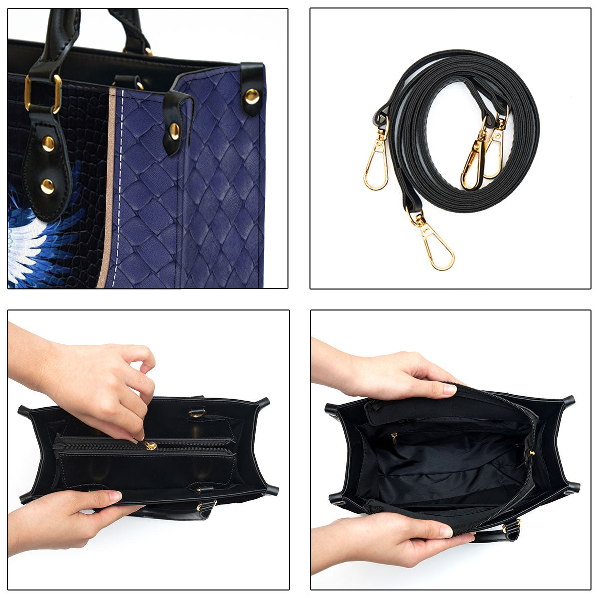 Personalized I Believe I Will See The Glory Of God Lovely Leather Bag - Christian Pu Leather Bags For Women