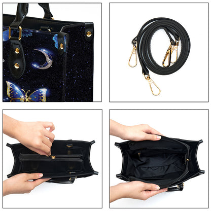 Personalized I Can Do All Things Through Christ Pretty Leather Bag - Christian Pu Leather Bags For Women