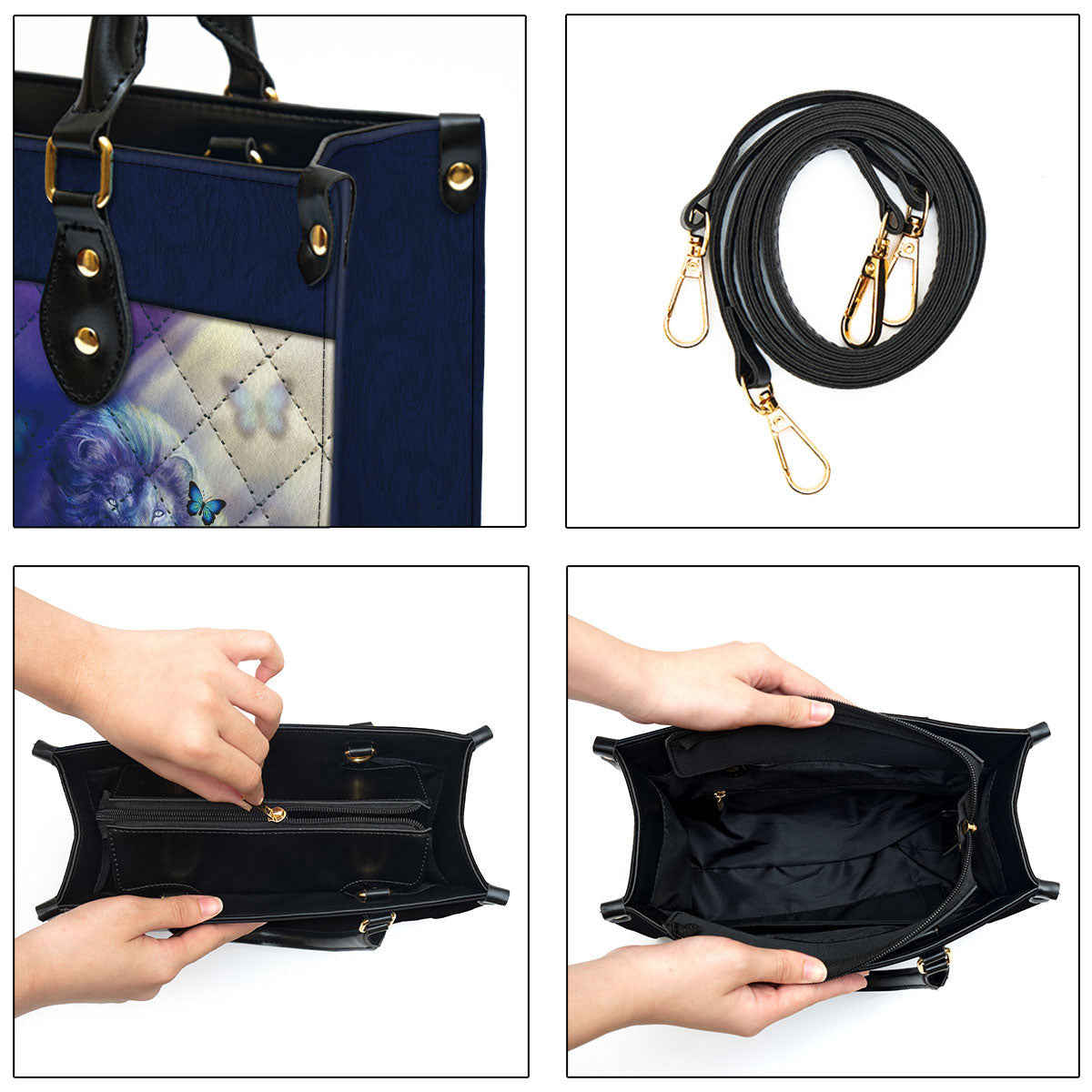 Personalized I Can Only Imagine Unique Leather Bag - Christian Pu Leather Bags For Women