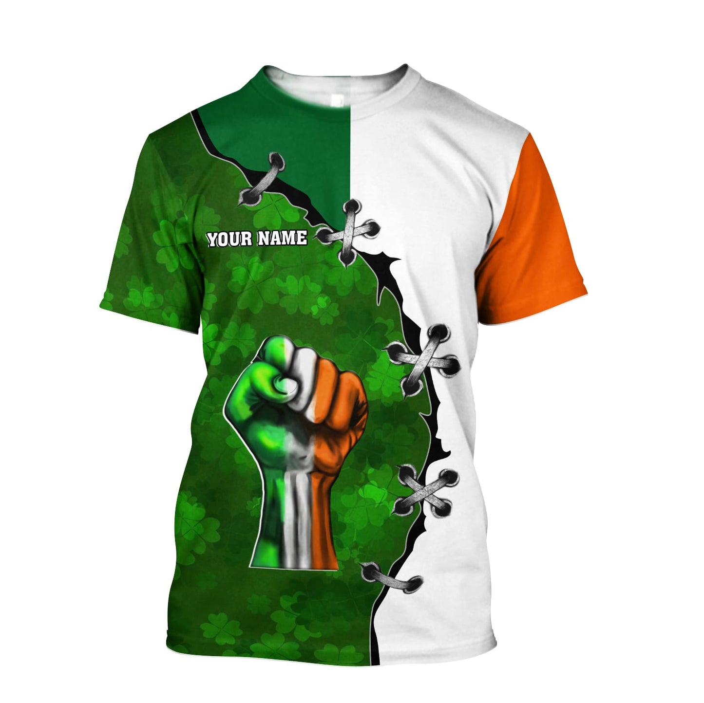 Personalized Irish Pride St Patrick Day 3d Printed Shirts - St Patricks Day 3D Shirts for Men & Women