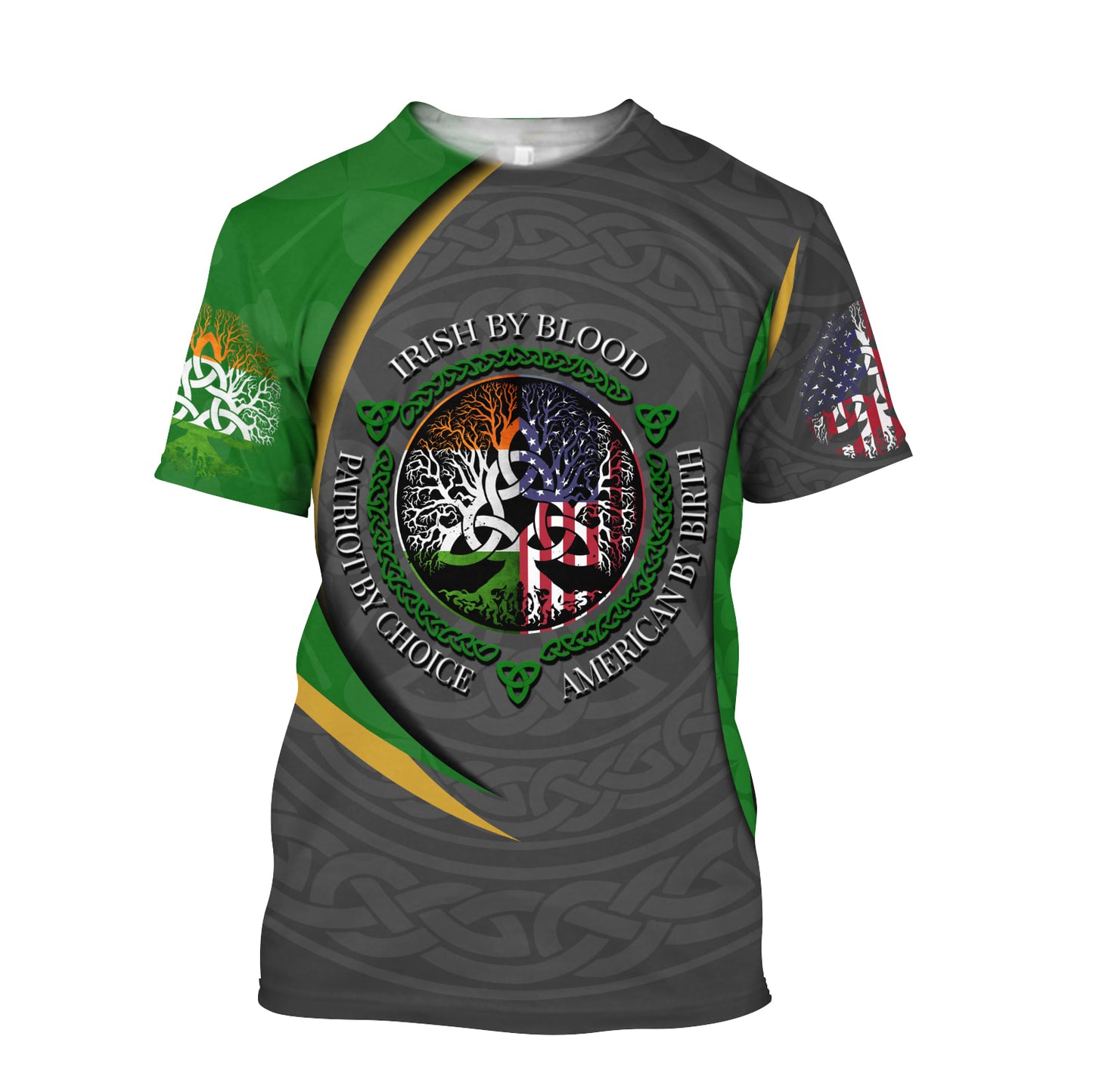 Personalized Irish Saint Patrick's Day 3d T Shirts - St Patricks Day 3D Shirts for Men & Women