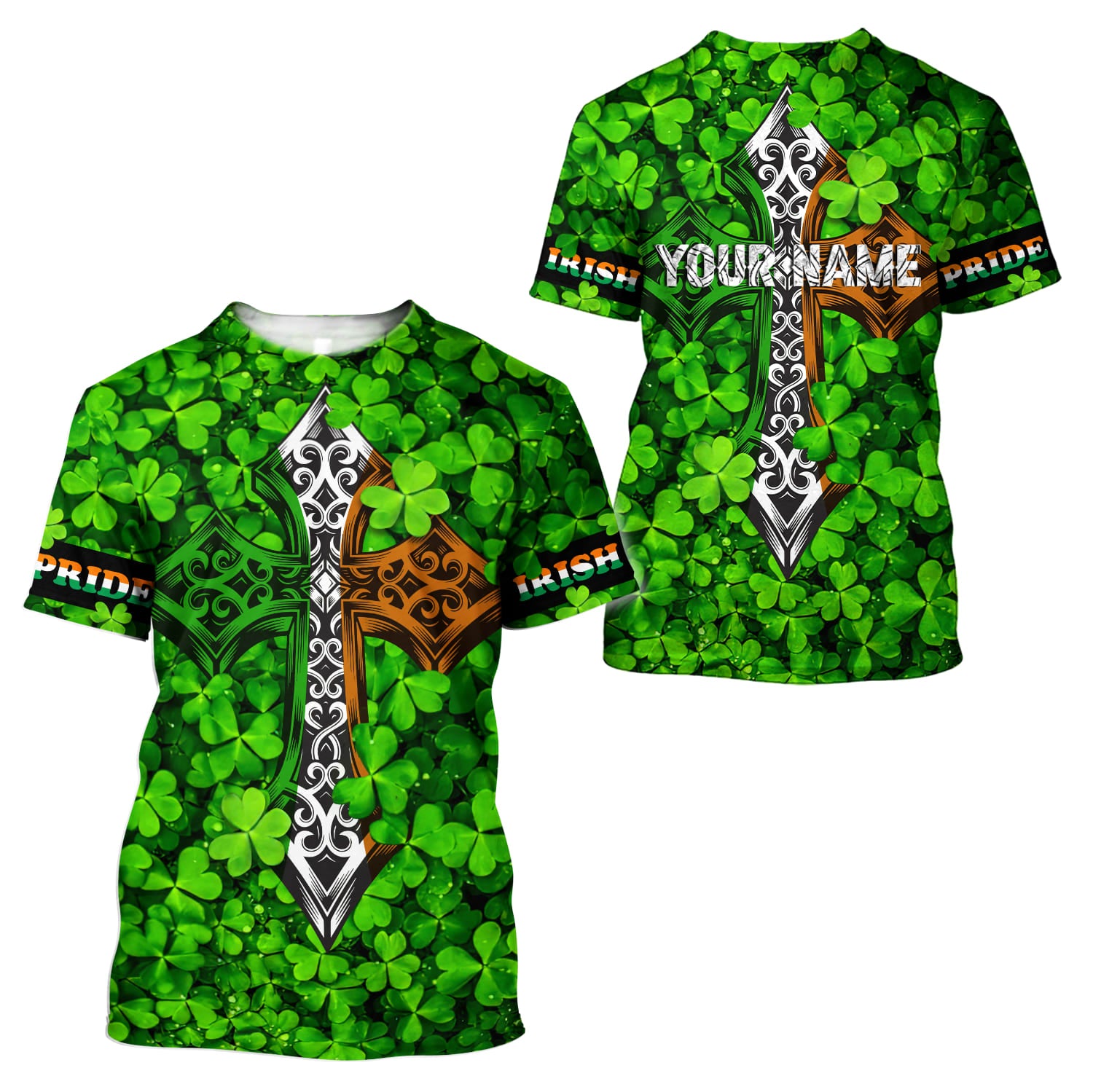 Personalized Irish St Patrick Day 3d T Shirts - St Patricks Day 3D Shirts for Men & Women