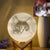 Personalized Lovely Cat 3d Printed Moon Lamp - Custom Cat Photo 3d Moon Lamp - Dog Cat Gifts