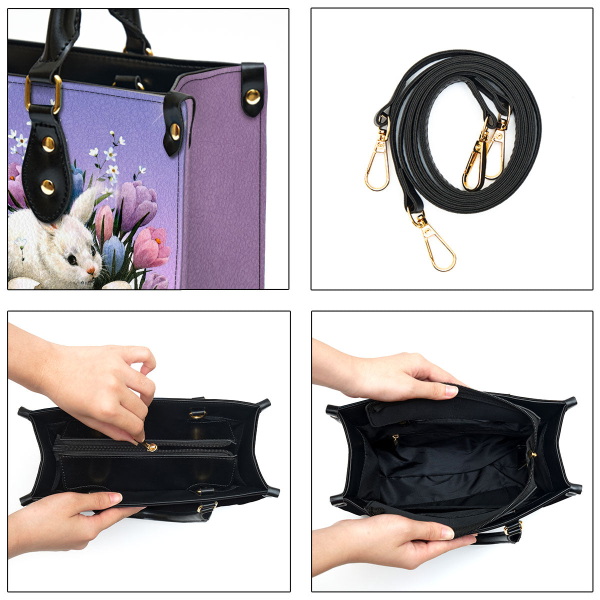 Personalized May The Lord Make His Face Shine On You And Be Gracious To You Leather Bag - Christian Pu Leather Bags For Women