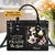 Personalized Zippered Leather Handbag With Handle Religious Gift For Worship Friends I Can't Help But To Praise The Lord
