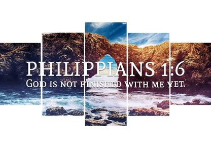 Philippians 16 Canvas Wall Art Print S - Christian Canvas Wall Art