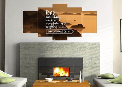 Philippians 214 Canvas Wall Art Print S - Christian Canvas Wall Art