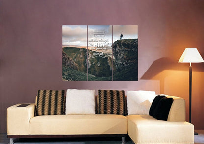 Philippians 413 Niv #7 Bible Verse Canvas Wall Art - Christian Canvas Wall Art