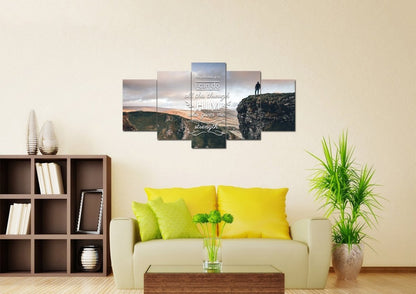 Philippians 413 Niv #7 Bible Verse Canvas Wall Art - Christian Canvas Wall Art