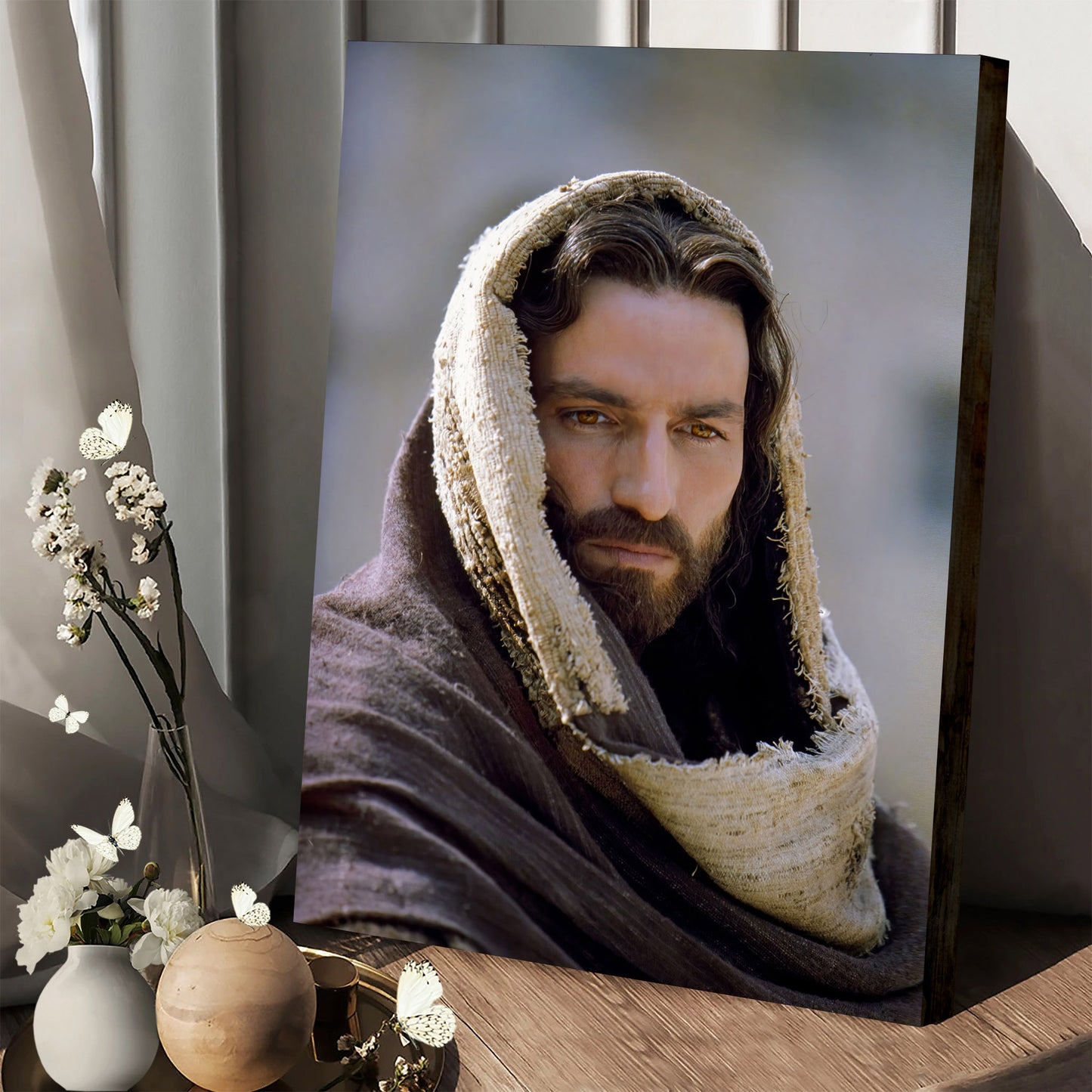 Picture Jesus Canvas Wall Art - Jesus Christ Canvas - Christian Wall Art