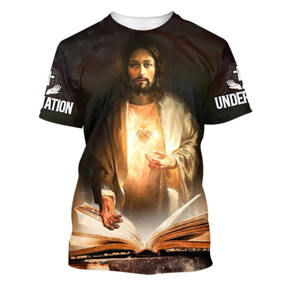 Pictures Jesus Christ 3d All Over Print Shirt - Christian 3d Shirts For Men Women