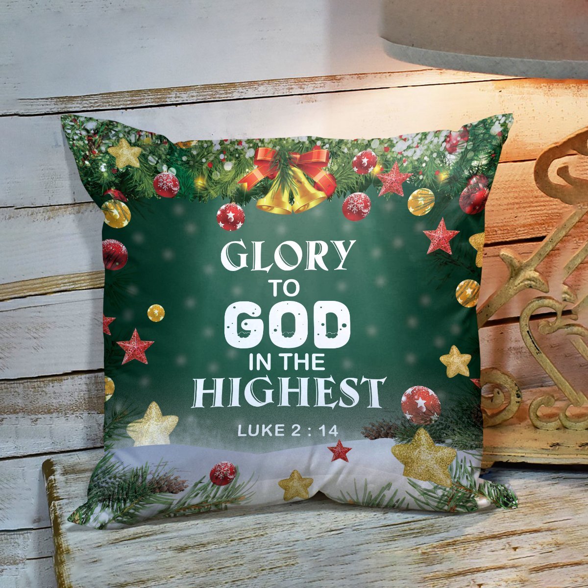 Glory To God In The Highest - Christmas Pillowcase NUM46 - 2