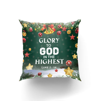 Glory To God In The Highest - Christmas Pillowcase NUM46 - 3