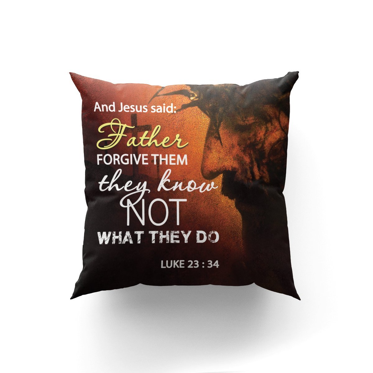 Father Forgive Them - Jesus Pillowcase HIM112 - 3