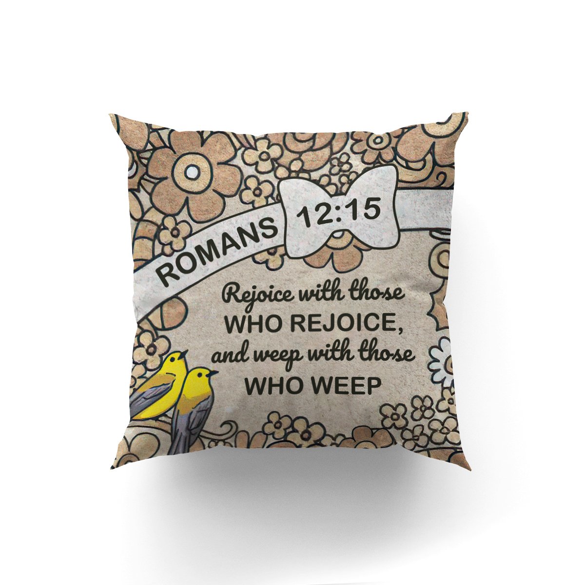 Unique Christian Pillowcase - God Rejoices And Weeps With Us HM101 - 3