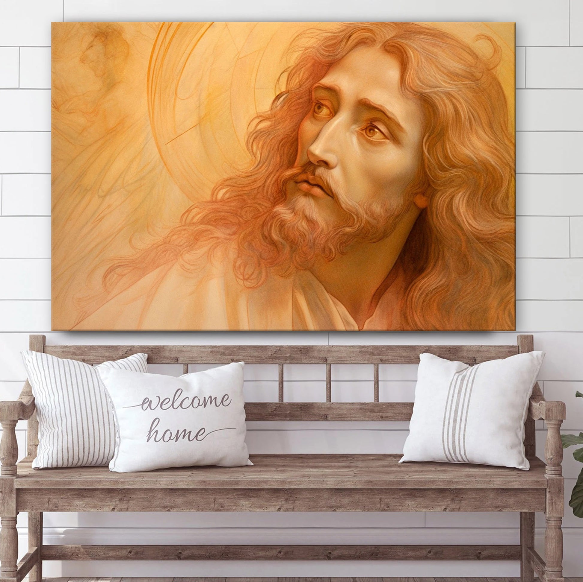 Portrait Of Jesus Christ Art Renaissance - Jesus Canvas Pictures - Christian Wall Art