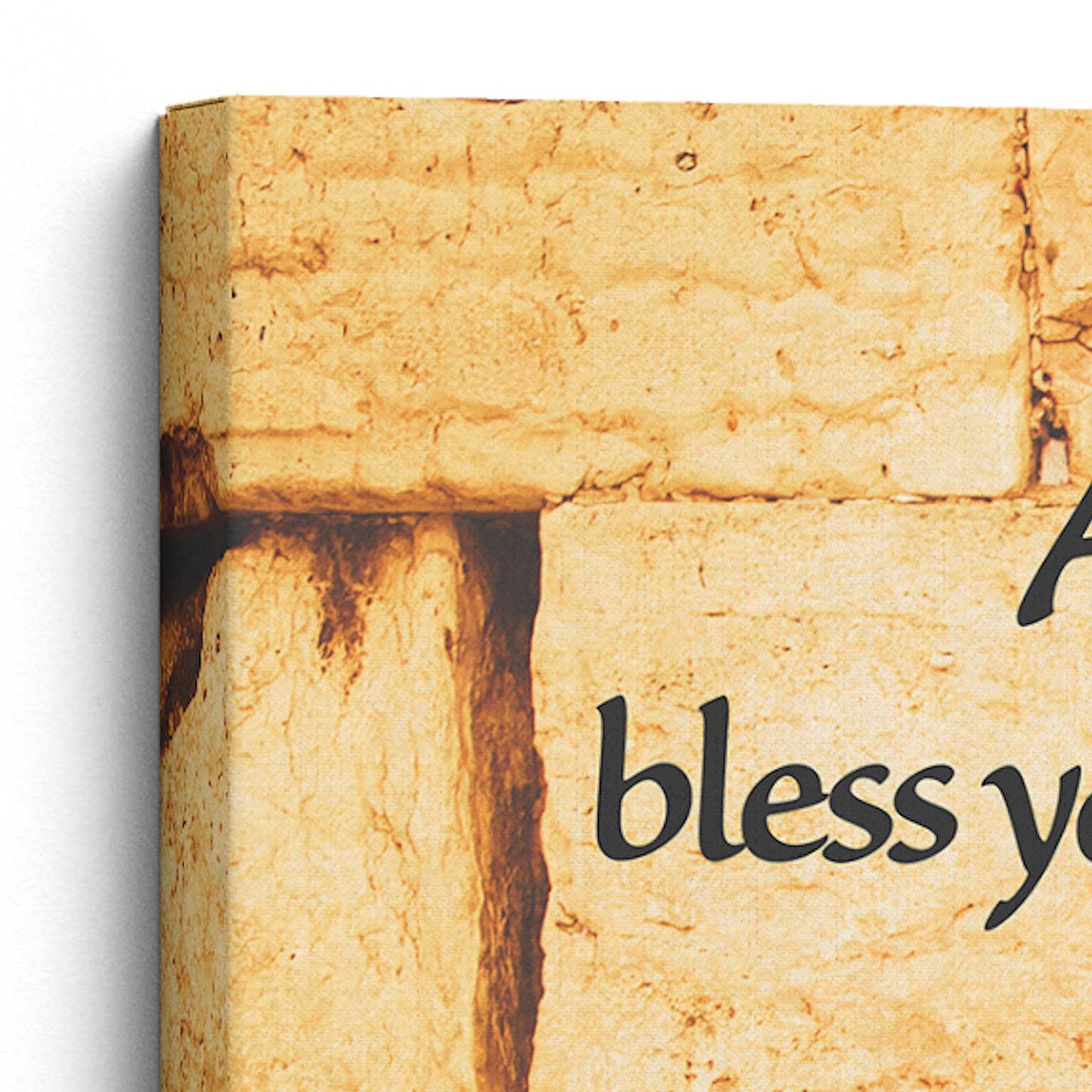 Priestly Blessing Western Wall Jerusalem Canvas Wall Art - Gallery Wrapped Canvas Art