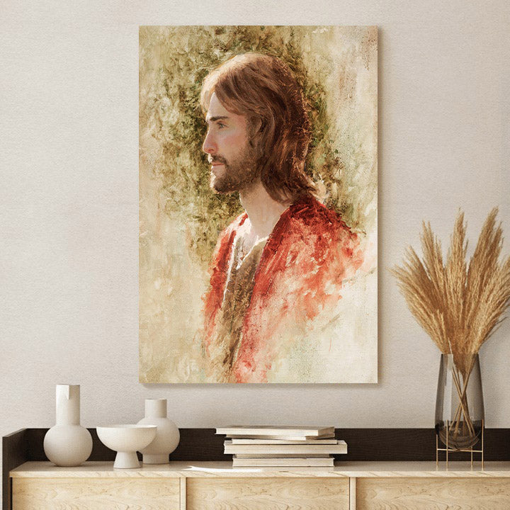 Prince Of Peace_7544 Canvas Wall Art - Jesus Picture - Jesus Portrait Canvas