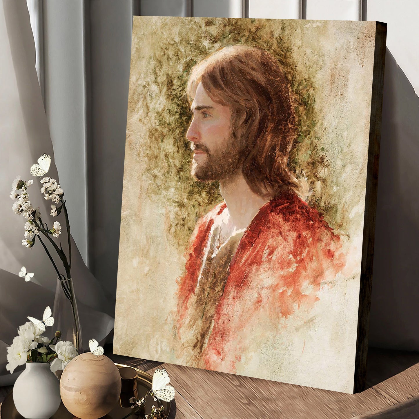 Prince Of Peace_7544 Canvas Wall Art - Jesus Picture - Jesus Portrait Canvas