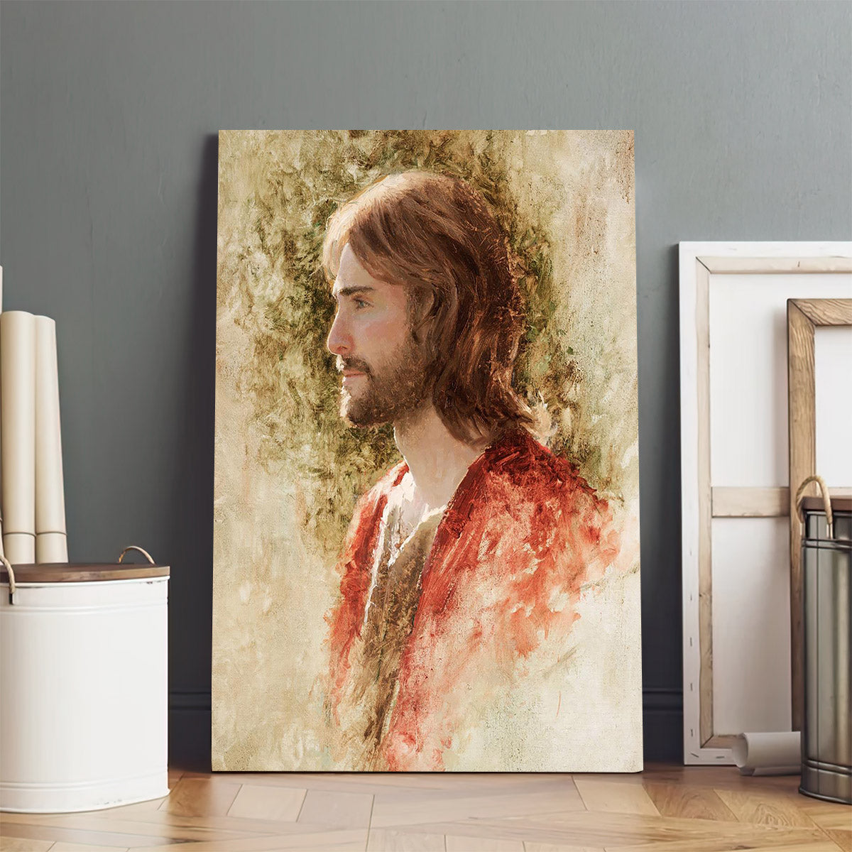 Prince Of Peace_7544 Canvas Wall Art - Jesus Picture - Jesus Portrait Canvas