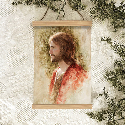 Prince Of Peace_7544 Hanging Canvas Wall Art - Jesus Picture - Jesus Portrait Canvas - Religious Canvas