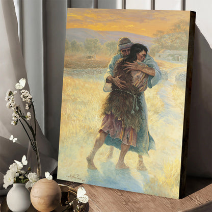 Prodigal Son Canvas Pictures - Religious Wall Art Canvas - Christian Paintings For Home