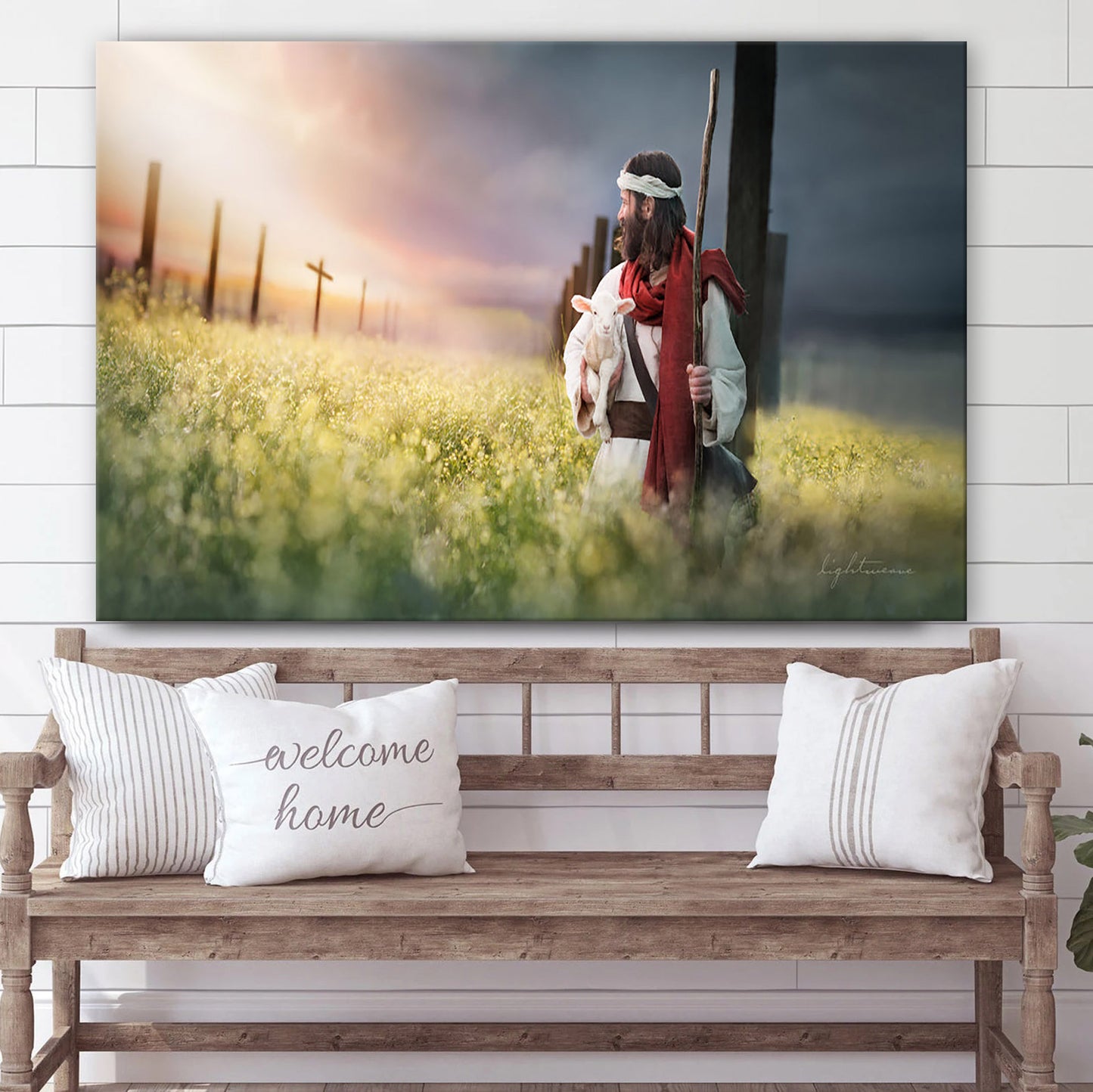 Prophecies Canvas Picture - Jesus Canvas Wall Art - Christian Wall Art