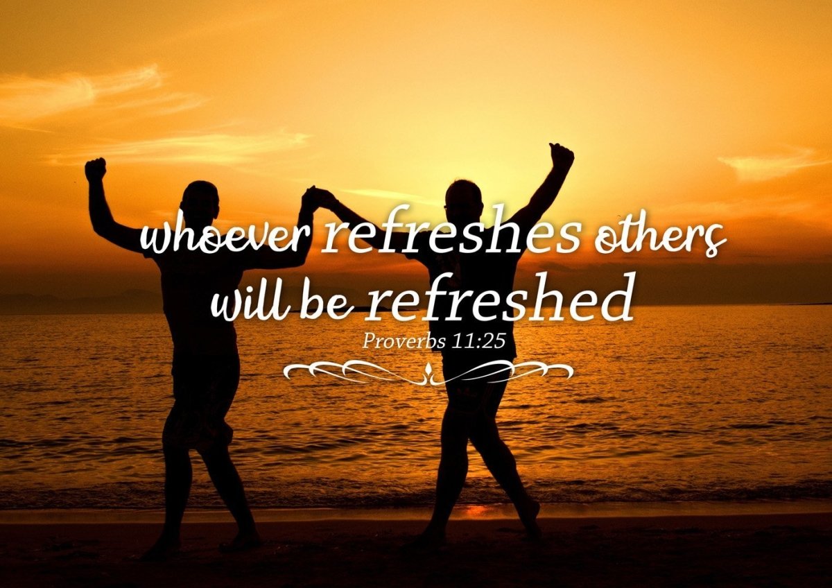 Proverbs 1125 Canvas Wall Art Print S - Christian Canvas Wall Art