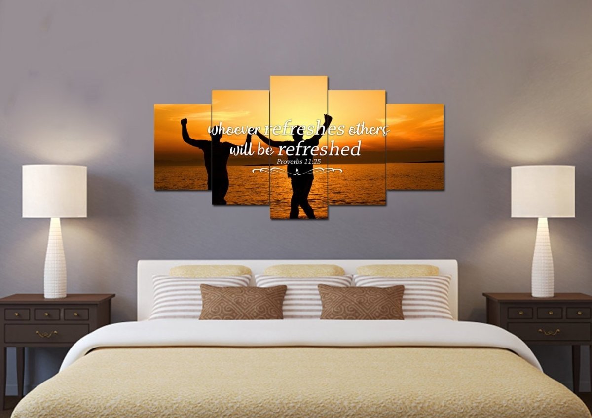 Proverbs 1125 Canvas Wall Art Print S - Christian Canvas Wall Art