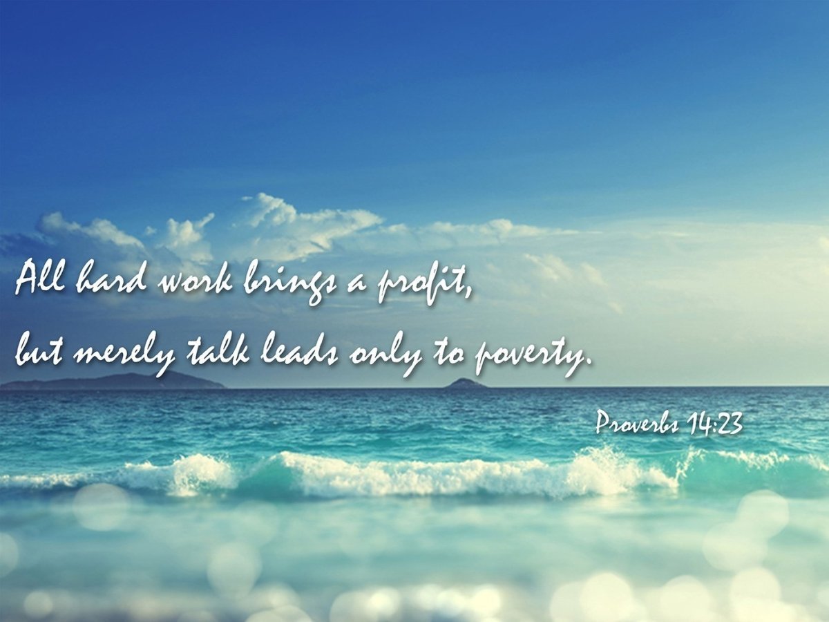 Proverbs 1423 Niv Canvas Wall Art Print S - Christian Canvas Wall Art