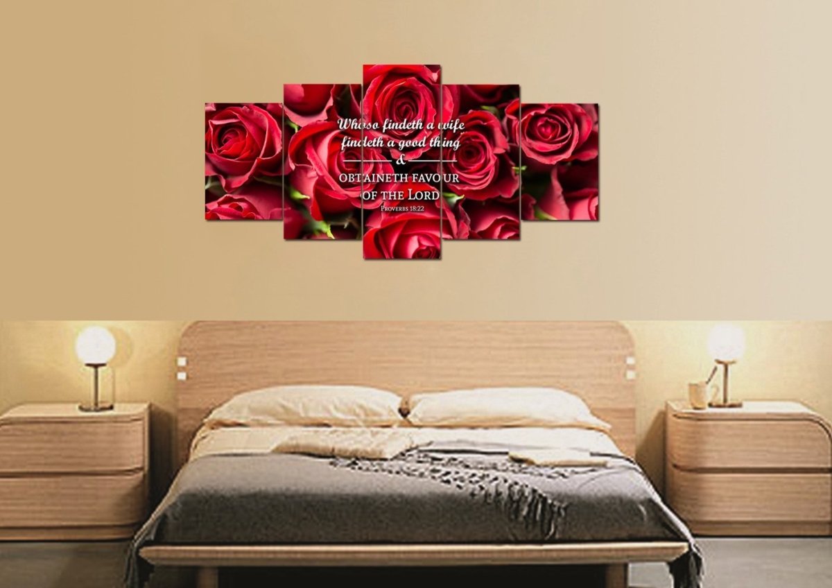 Proverbs 1822 Canvas Wall Art Print - Christian Canvas Wall Art