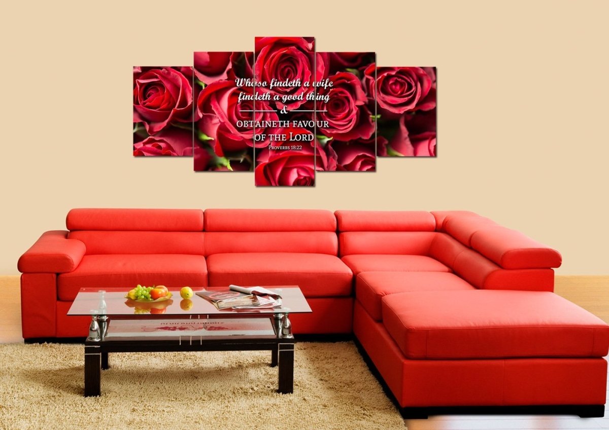 Proverbs 1822 Canvas Wall Art Print - Christian Canvas Wall Art