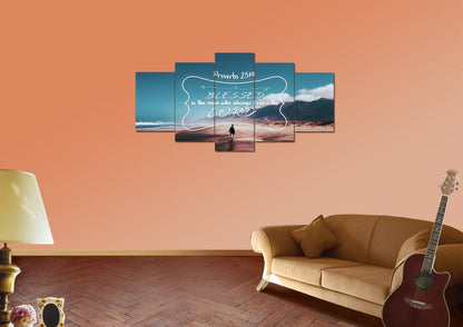 Proverbs 2814 Canvas Wall Art Print - Christian Canvas Wall Art