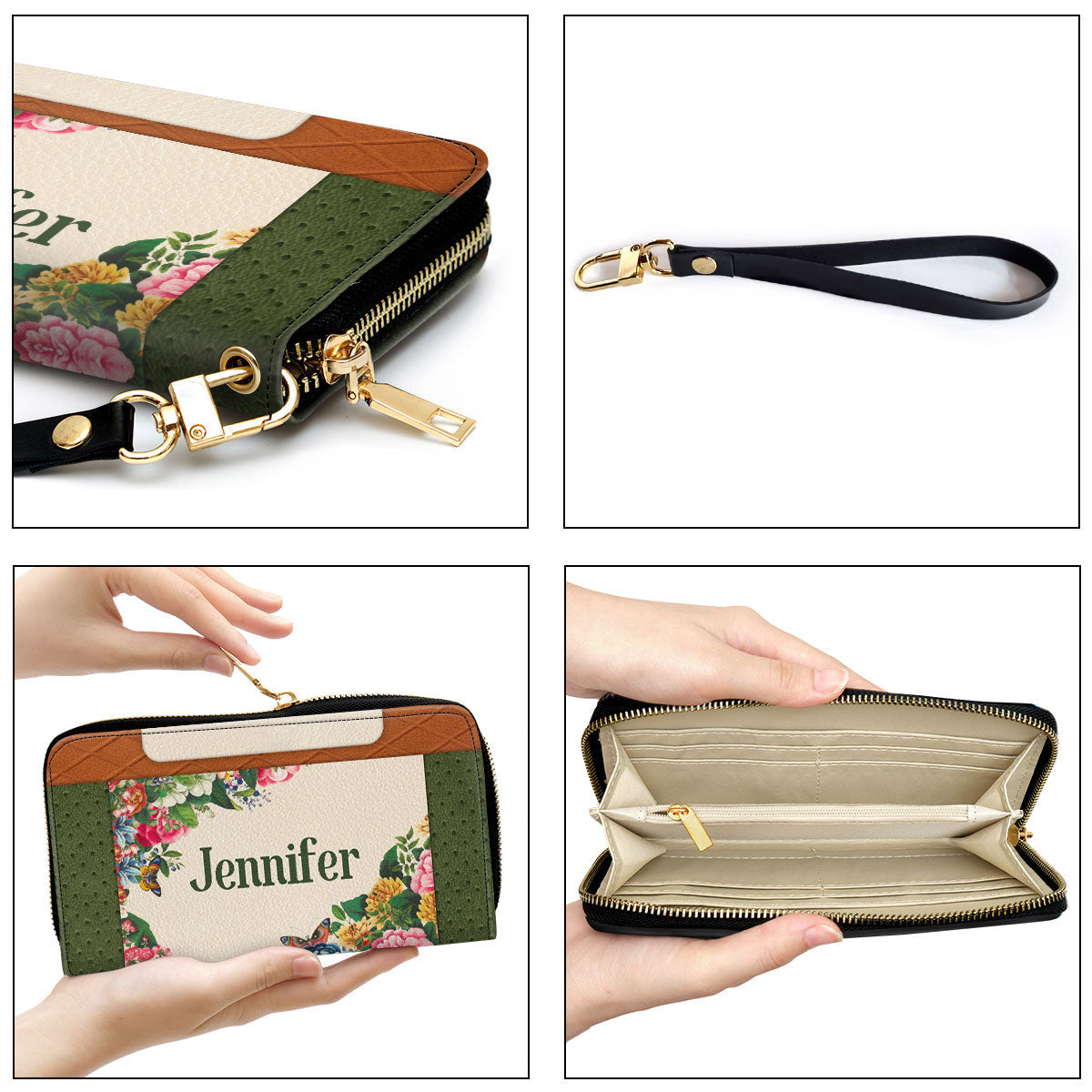 Proverbs 3125 She Is Clothed With Strength And Dignity Gifts For Women Of God Clutch Purse For Women - Personalized Name - Christian Gifts For Women