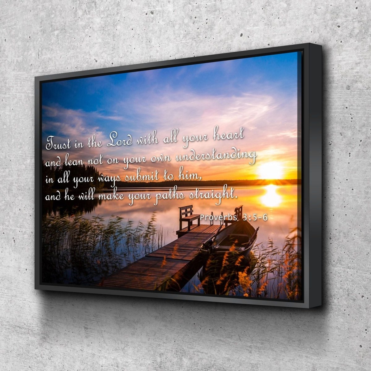Proverbs 35 6 15 Niv Trust In The Lord Bible Verse Canvas Wall Art Proverbs 35 6 15 niv trust in the lord bible verse canvas wall art