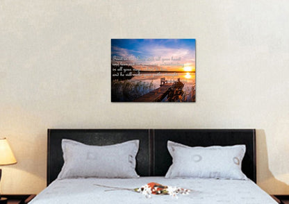 Proverbs 35-6 #15 Niv Trust In The Lord Bible Verse Canvas Wall Art - Christian Canvas Wall Art