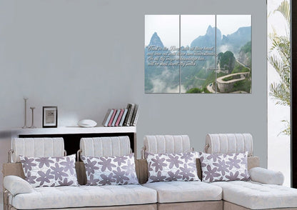 Proverbs 35-6 #26 'Trust In The Lord With All Thine Heart' Christian Scripture Wall Art Canvas - Christian Canvas Wall Art