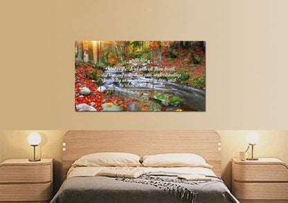 Proverbs 35-6 #41 Kjv 'Trust In The Lord With All Thine Heart' Christian Scripture Wall Art Canvas - Christian Canvas Wall Art