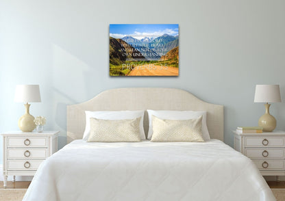 Proverbs 35 #3 Niv Trust In The Lord Bible Verse Wall Art Canvas - Christian Canvas Wall Art