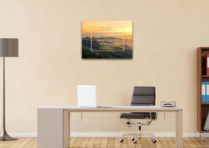 Proverbs 35 #7 Niv Trust In The Lord Bible Verse Wall Art Canvas - Christian Canvas Wall Art