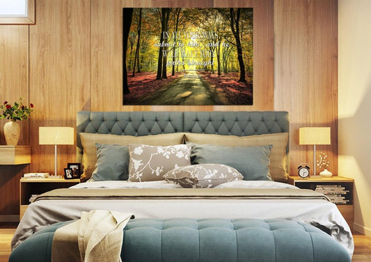 Proverbs 36 #6 Niv In All Your Ways Submit To Him Bible Verse Wall Art Canvas - Christian Canvas Wall Art