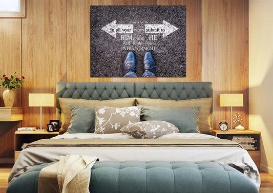 Proverbs 36 Niv Canvas Wall Art Print - Christian Canvas Wall Art