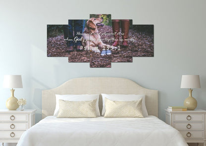 Psalm 1331 Canvas Wall Art Print - Christian Canvas Wall Art