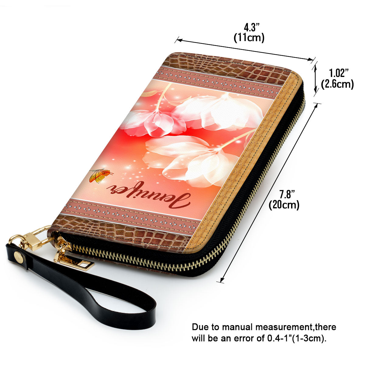 Psalm 13914 Scripture Gifts For Christ Women I Am Fearfully And Wonderfully Made Clutch Purse For Women - Personalized Name