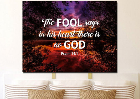 Psalm 141 Canvas Wall Art Print - Christian Canvas Wall Art