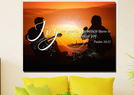 Psalm 1611 Canvas Wall Art Print - Christian Canvas Wall Art