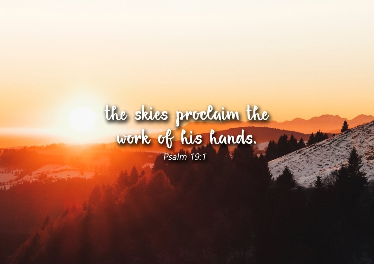 Psalm 191 Canvas Wall Art Print - Christian Canvas Wall Art