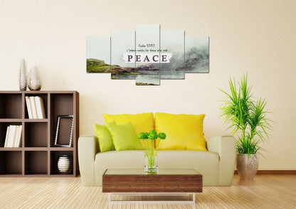Psalm 3737 Canvas Wall Art Print - Christian Canvas Wall Art